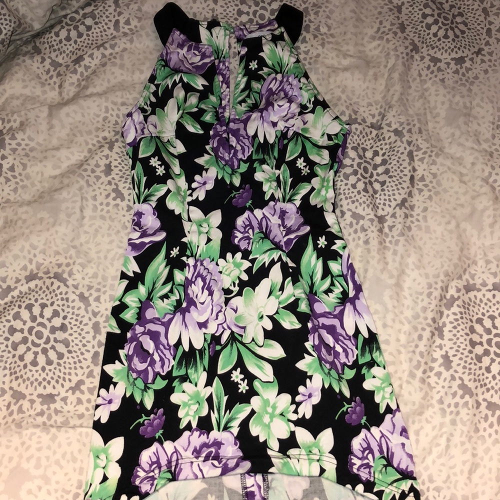 Maurie & Eve halter floral dress from Revolve